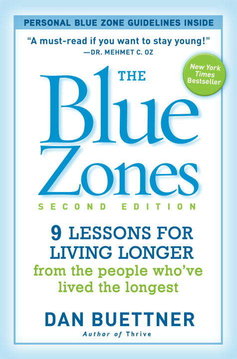 Book cover of The Blue Zones, Second Edition