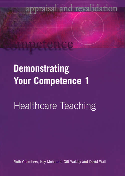 Demonstrating Your Competence: v. 1