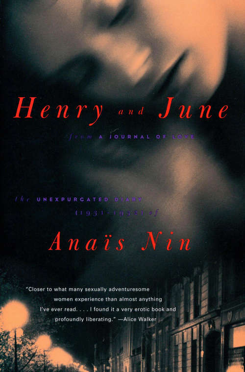 Book cover of Henry and June: From "A Journal of Love," The Unexpurgated Diary (1931–1932) of Anaïs Nin