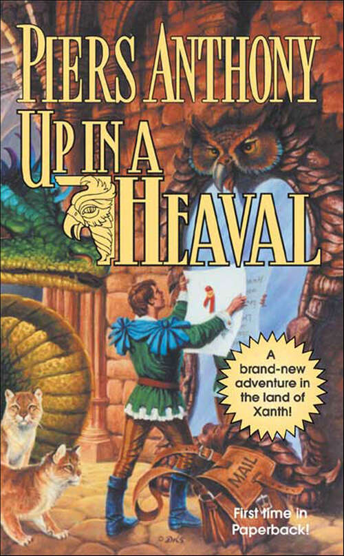 Book cover of Up in a Heaval (The Xanth Novels #26)