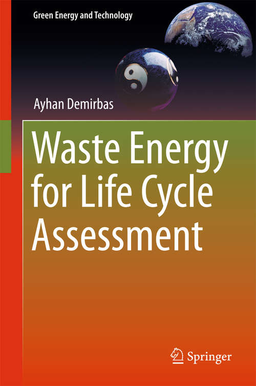 Book cover of Waste Energy for Life Cycle Assessment