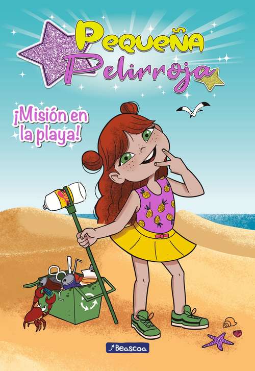 Book cover of Misión en la playa (Pequeña Pelirroja) (Pequeña Pelirroja: Volumen)