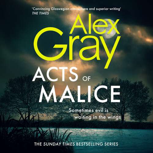 Book cover of Acts of Malice (DSI William Lorimer #24)