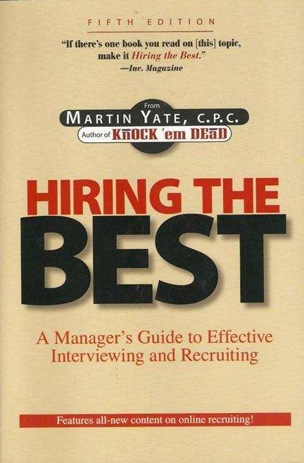 Book cover of Hiring the Best: A Manager's Guide to Effective Interviewing and Recruiting