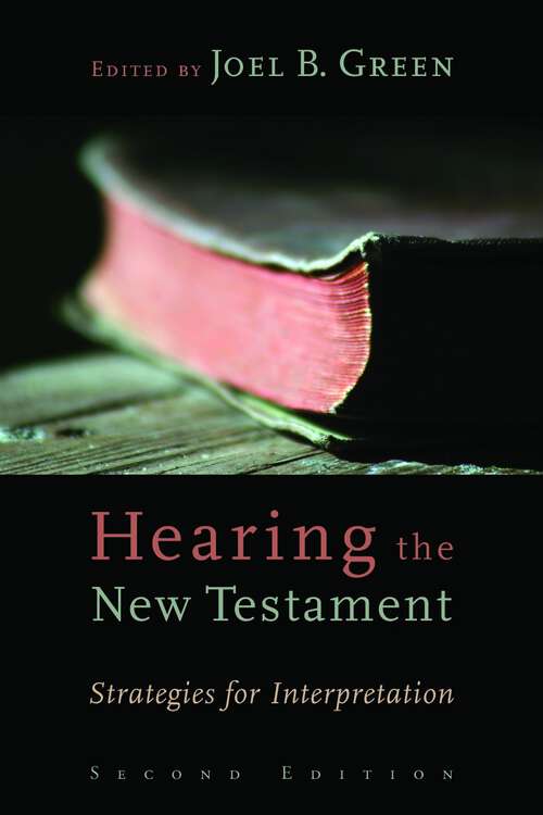 Book cover of Hearing the New Testament: Strategies for Interpretation (2)