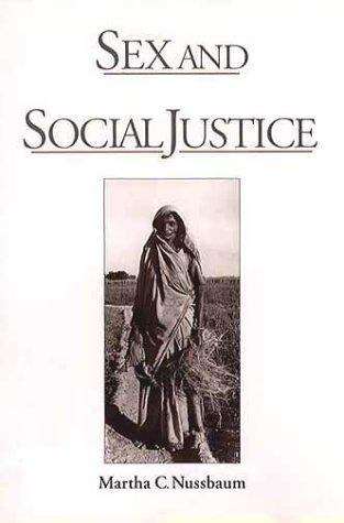 Book cover of Sex and Social Justice