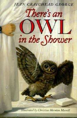 Book cover of There's an Owl in the Shower