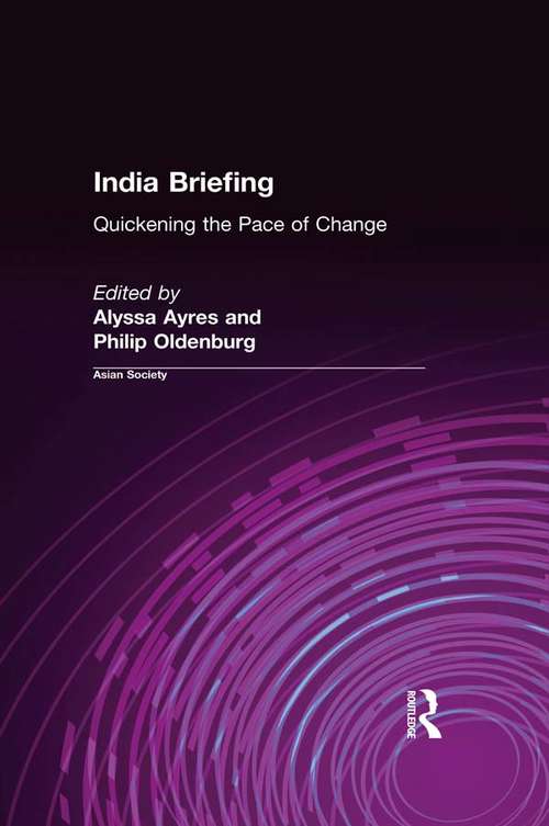 India Briefing: 2001 (Asia Society Country Briefing Ser.)