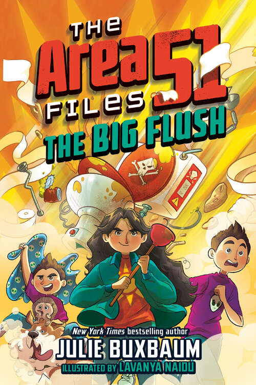 Book cover of The Big Flush (The Area 51 Files #2)