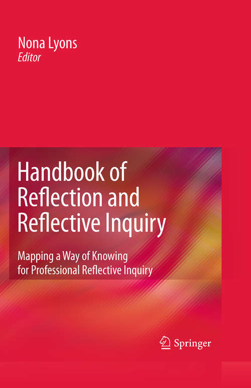 Book cover of Handbook of Reflection and Reflective Inquiry