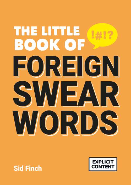 Book cover of The Little Book of Foreign Swear Words