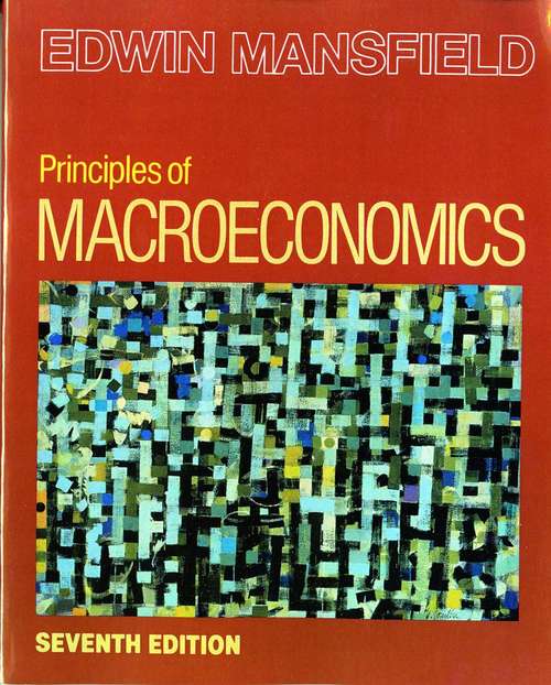 Book cover of Principles of Macroeconomics