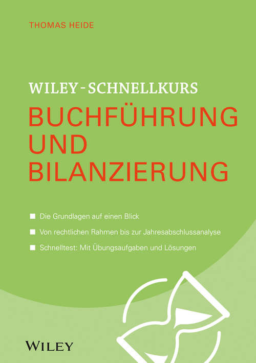 Book cover of Wiley-Schnellkurs Buchführung und Bilanzierung (Wiley Schnellkurs)