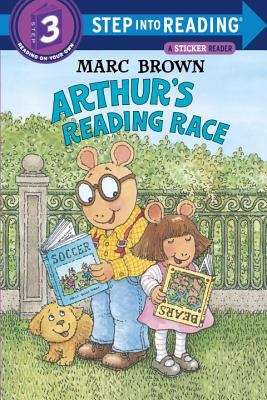 Book cover of Arthur's Reading Race