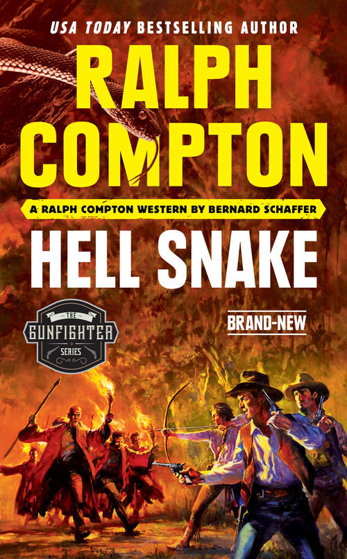 Book cover of Ralph Compton Hell Snake (The Gunfighter Series)