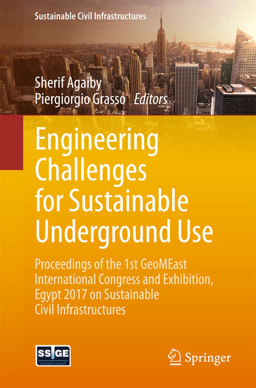 Book cover of Engineering Challenges for Sustainable Underground Use