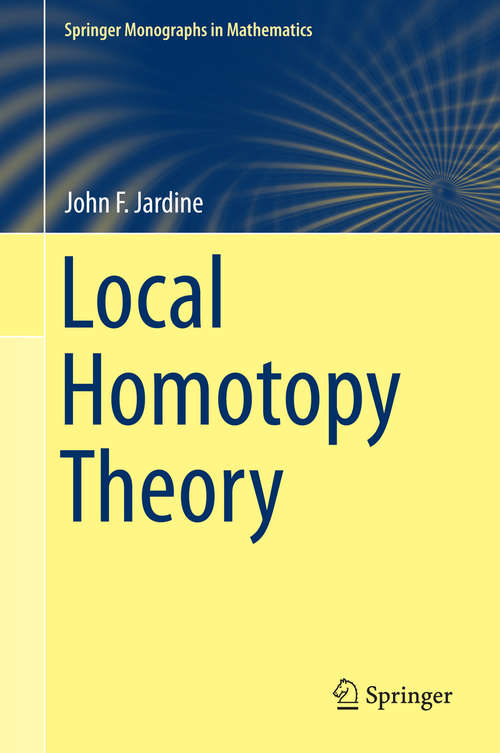 Book cover of Local Homotopy Theory