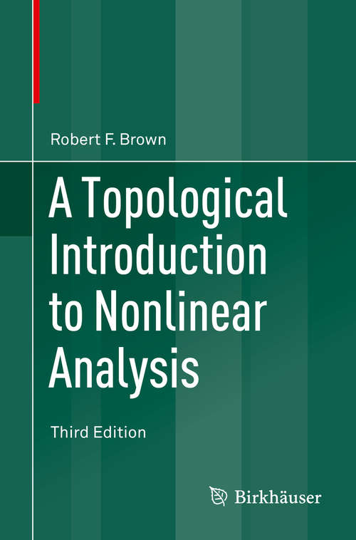 Book cover of A Topological Introduction to Nonlinear Analysis