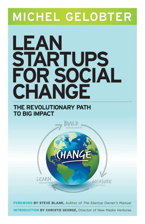 Book cover of Lean Startups for Social Change