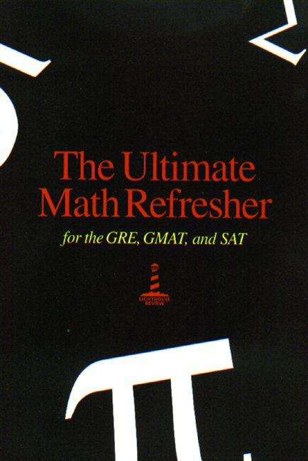 Book cover of Lighthouse Review: The Ultimate Math Refresher Workbook