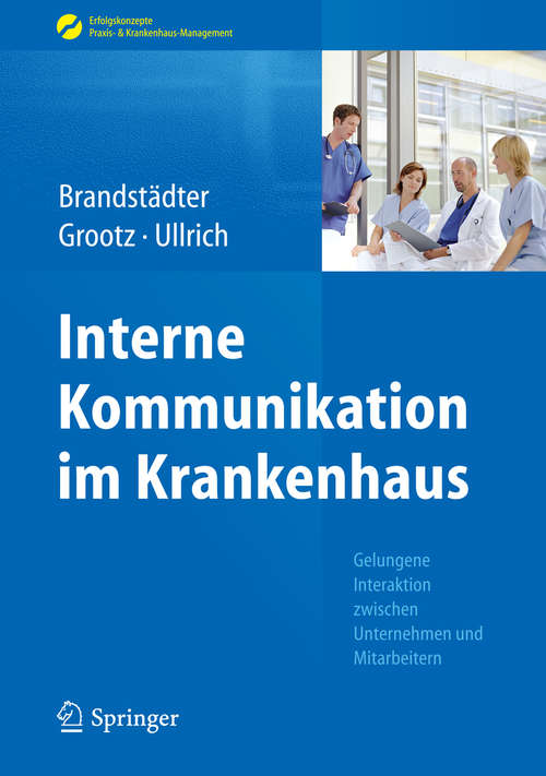 Book cover of Interne Kommunikation im Krankenhaus