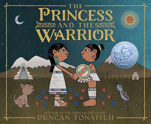 Book cover of The Princess and the Warrior: A Tale of Two Volcanoes