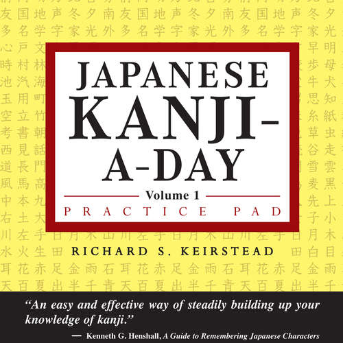 Book cover of Kana-a-Day Practice Pad