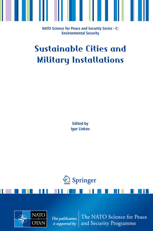 Book cover of Sustainable Cities and Military Installations