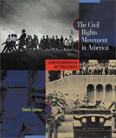 Book cover of The Civil Rights Movement in America (Cornerstones of Freedom, 2nd Series)