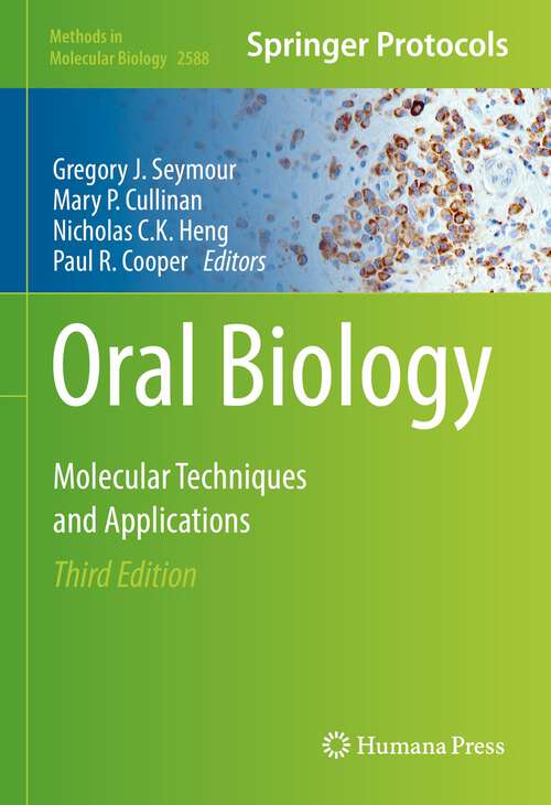 Cover image of Oral Biology