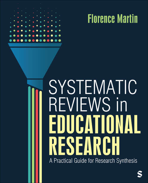 Book cover of Systematic Reviews in Educational Research: A Practical Guide for Research Synthesis (1)