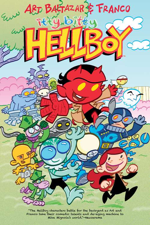 Book cover of Itty Bitty Hellboy (Itty Bitty Comics)