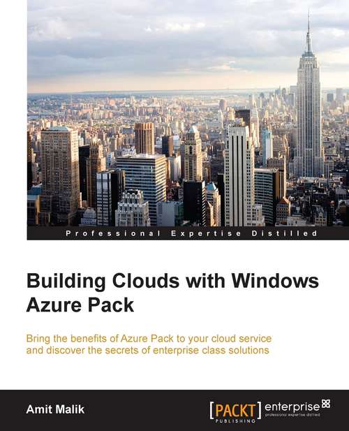 Book cover of Building Clouds with Windows Azure Pack