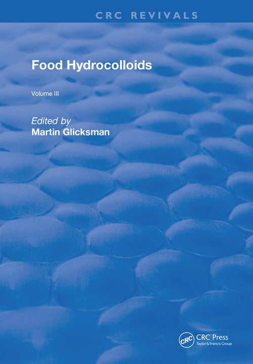 Food Hydrocolloids (Routledge Revivals #3)