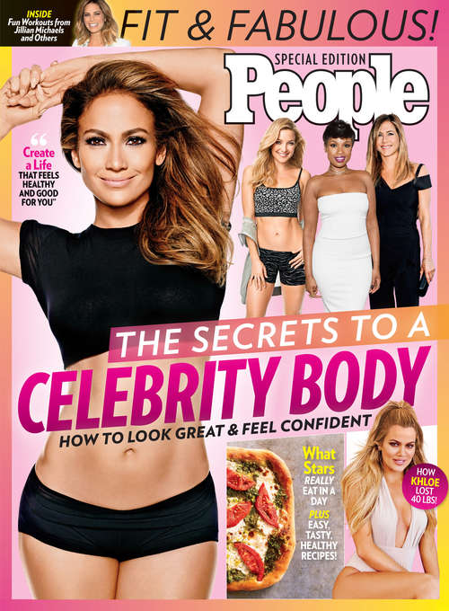 Book cover of PEOPLE the Secrets to a Celebrity Body: How to Look Great & Feel Confident