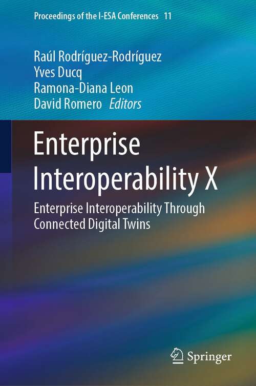 Cover image of Enterprise Interoperability X