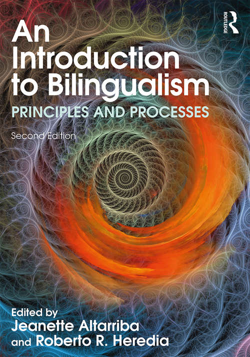 Book cover of An Introduction to Bilingualism: Principles and Processes
