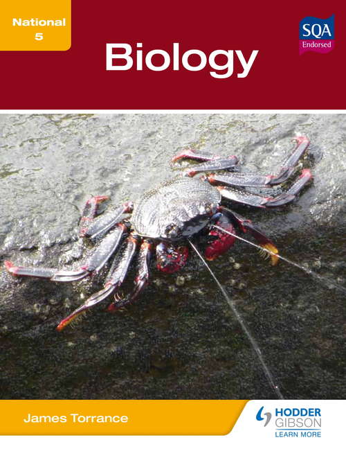 Book cover of National 5 Biology