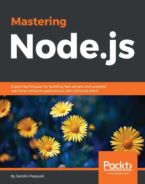 Book cover of Mastering Node.js