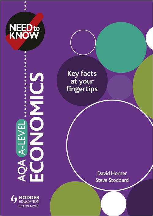 Need to Know: Aqa A-level Economics Epub