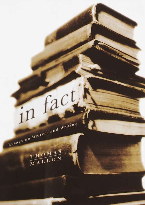 Book cover of In Fact