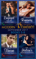 Modern Romance September 2017 Books 5 - 8 (Mills And Boon E-book Collections #33)