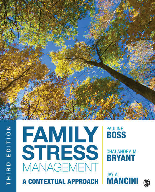 Book cover of Family Stress Management: A Contextual Approach