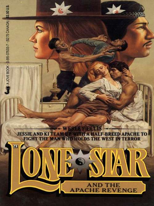 Book cover of Lone Star and the Apache Revenge (Lone Star #21)