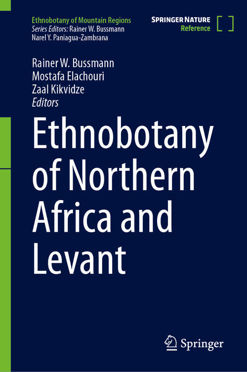 Book cover of Ethnobotany of Northern Africa and Levant (Ethnobotany of Mountain Regions)