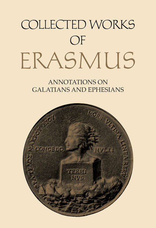 Book cover of Annotations on Galatians and Ephesians