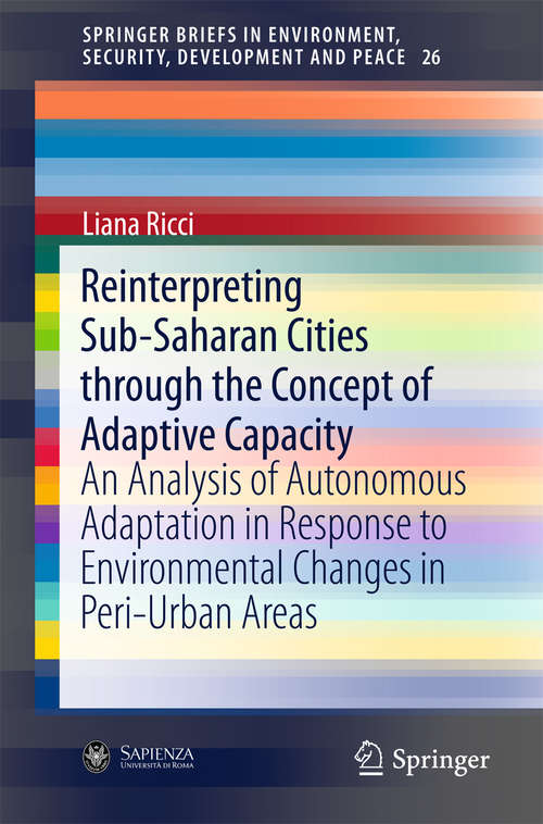 Book cover of Reinterpreting Sub-Saharan Cities through the Concept of Adaptive Capacity
