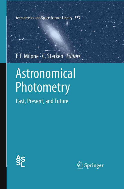 Book cover of Astronomical Photometry