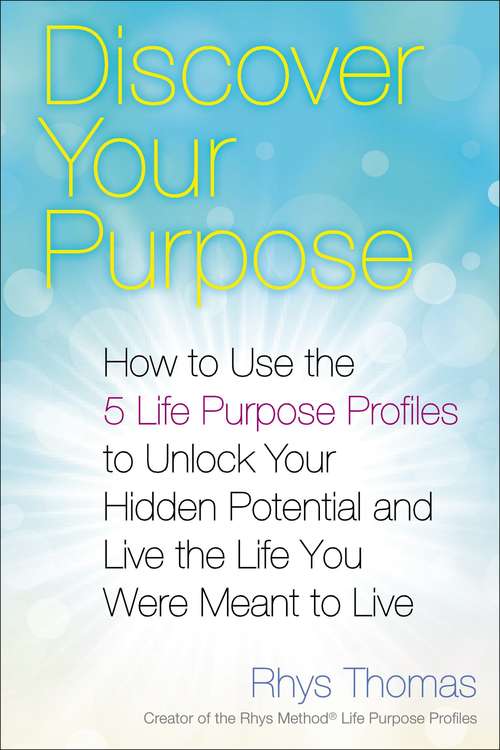 Book cover of Discover Your Purpose