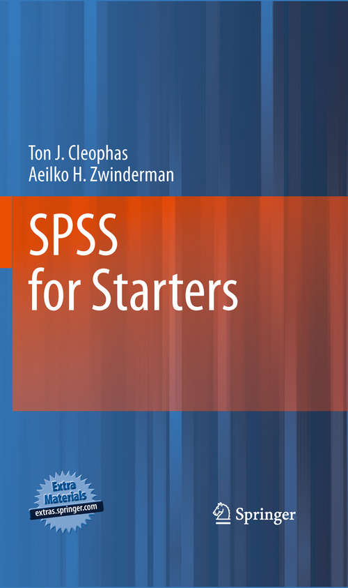 Book cover of SPSS for Starters